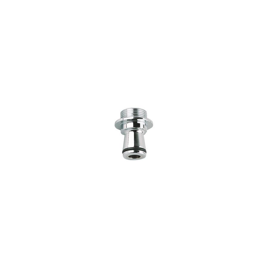 Nippel chroom 3/4 incl. o-ring