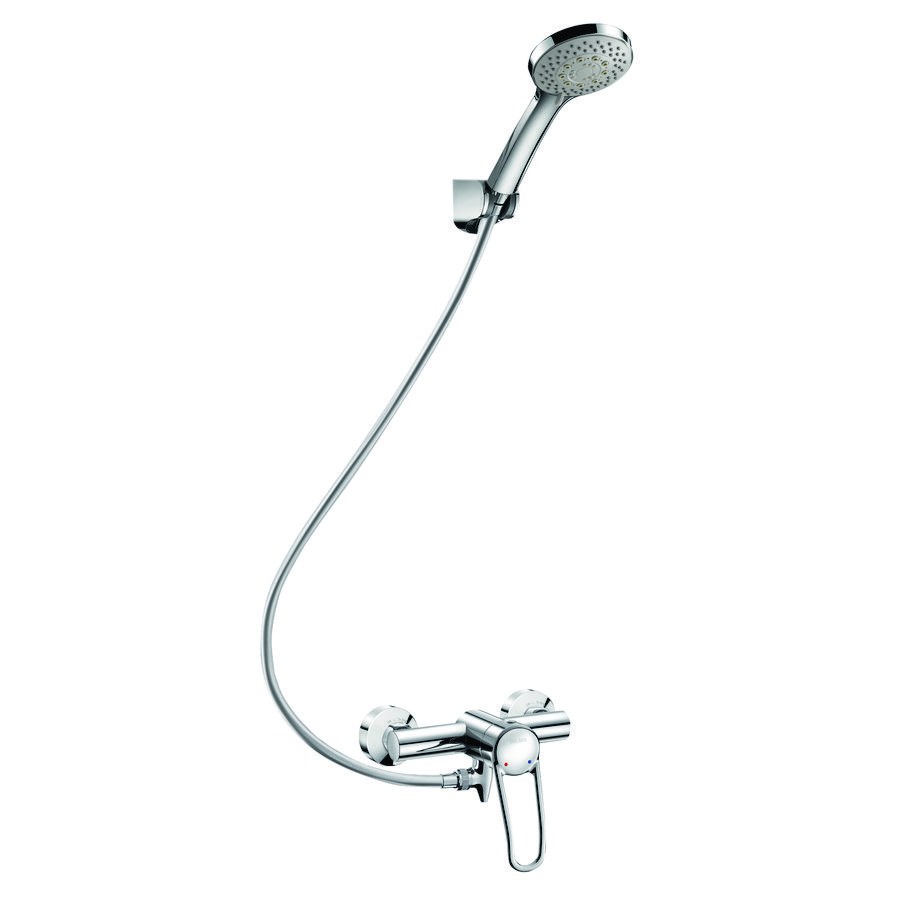 Doucheset met leegloop + 2739 mengkraan S/C-koppeling