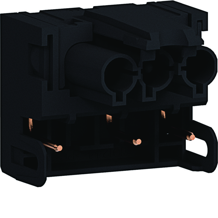 Ecoline45 plug&play ingangsconnector 180° Wieland 45x45 GST18 3-polig