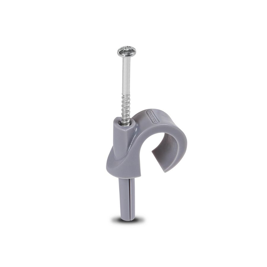 Doos a 100st. Plugclip schroef 16/19mm grijs