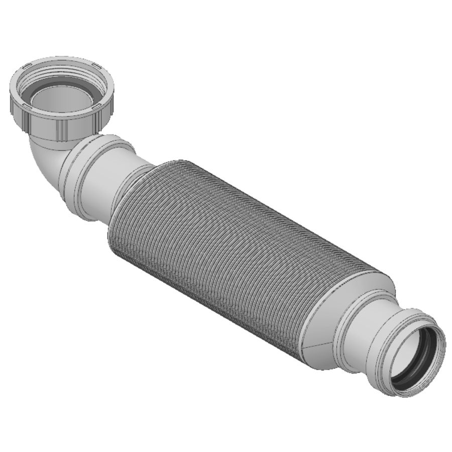 Sifon plat DucoBox membraansifon WTW condensafvoer 32mm