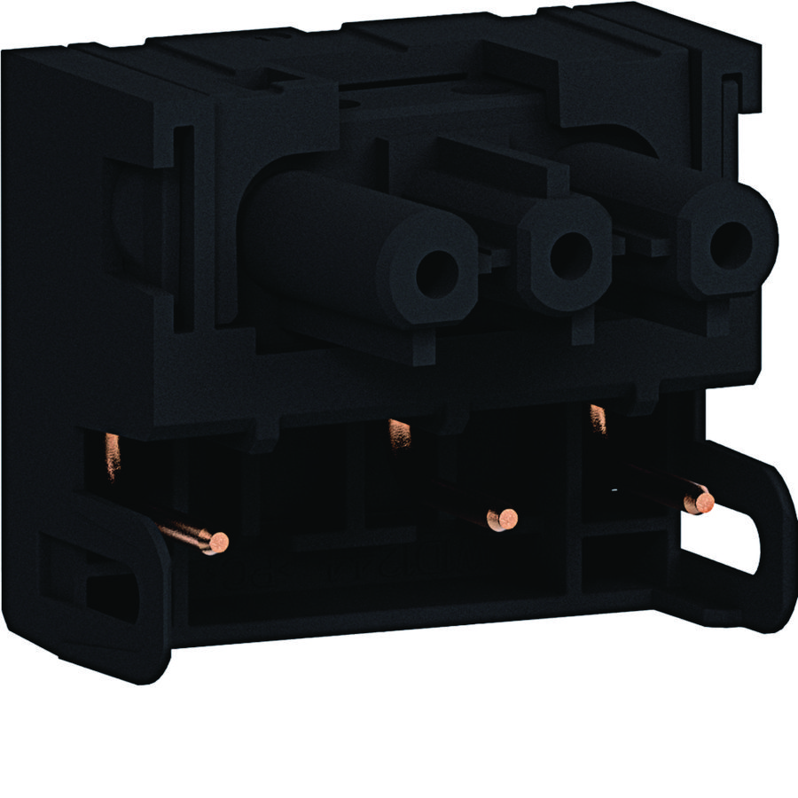 Ecoline45 plug&play uitgangsconnector 180° Wieland 45x45 GST18 3-polig