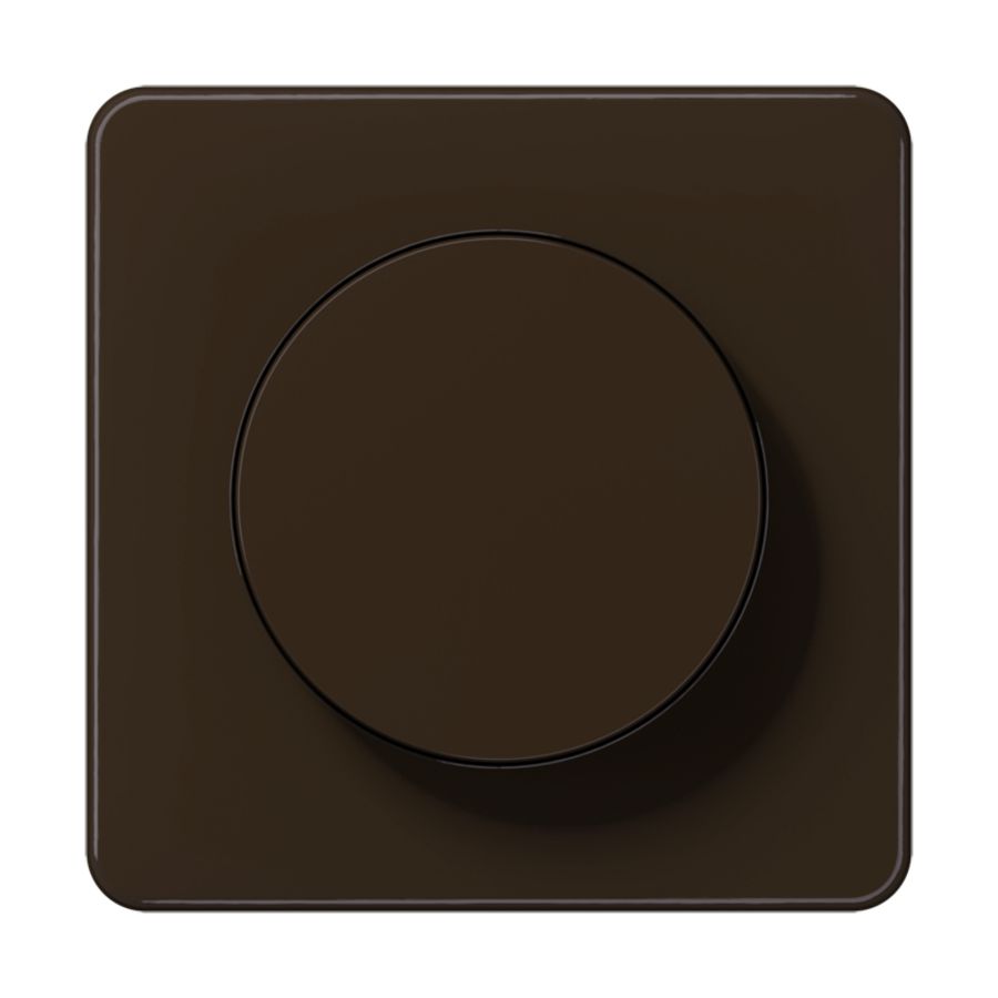 Draaiknop dimmer CD range bruin