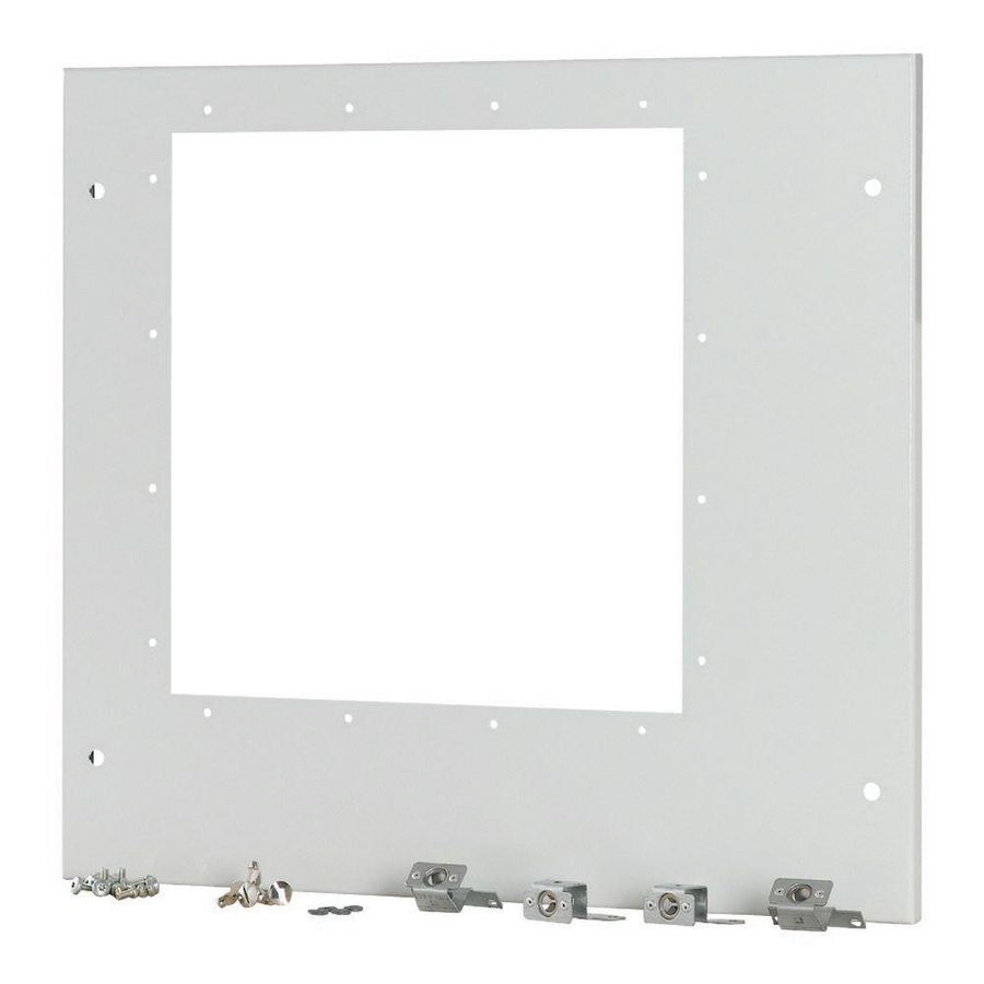 XT-XP frontplaat voor IZMX40 vast HxB=550x600mm