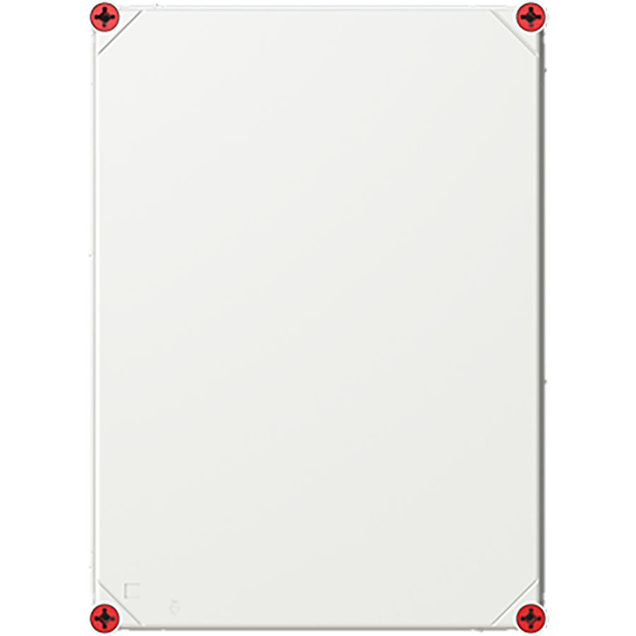 Installatiekast VMS 43 lege kast met grijs deksel