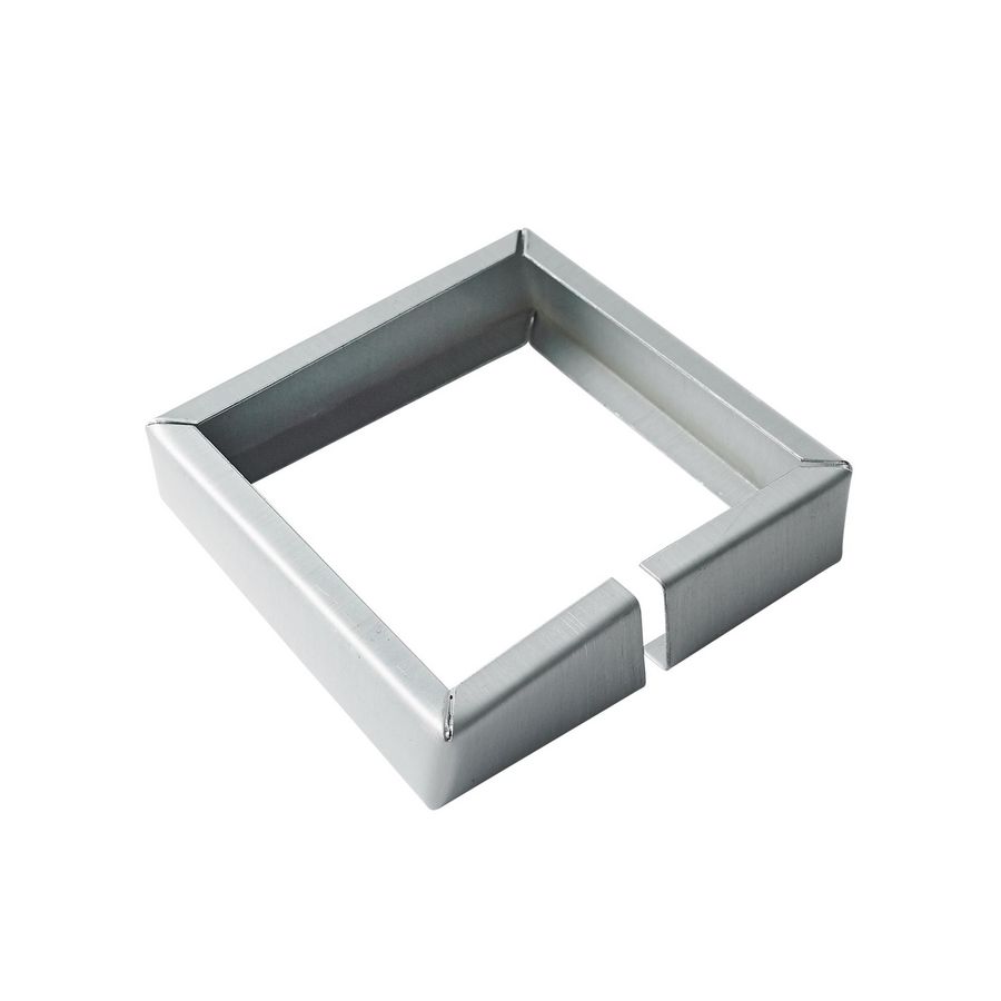 RHEINZINK PreP blue-grey soldeerwrong enkel vierkant 100mm