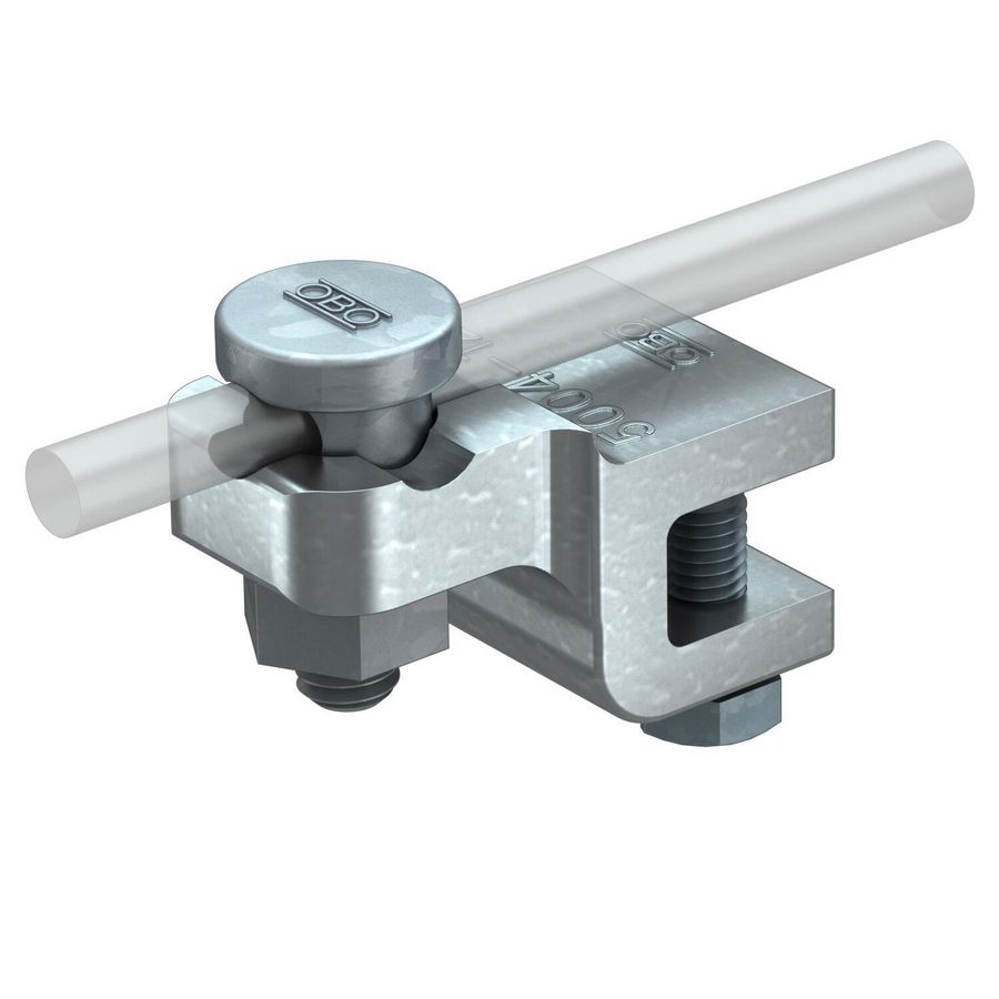 Flensklem Fix-contact 12mm staalguss zinkt VVE=10