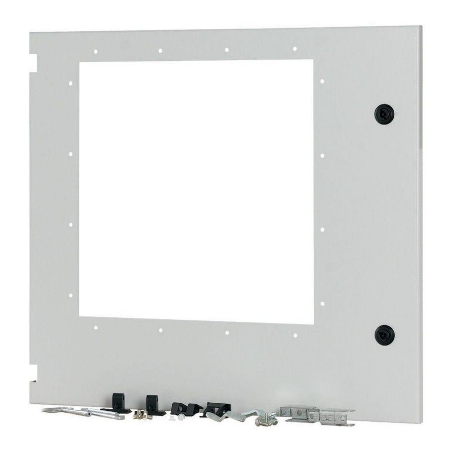 XT-XP frontdeur voor IZMX40 vast HxB=550x600mm