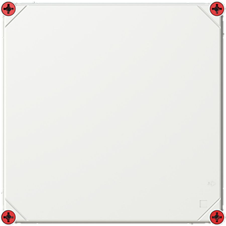 Installatiekast VMS 33 lege kast met grijs deksel