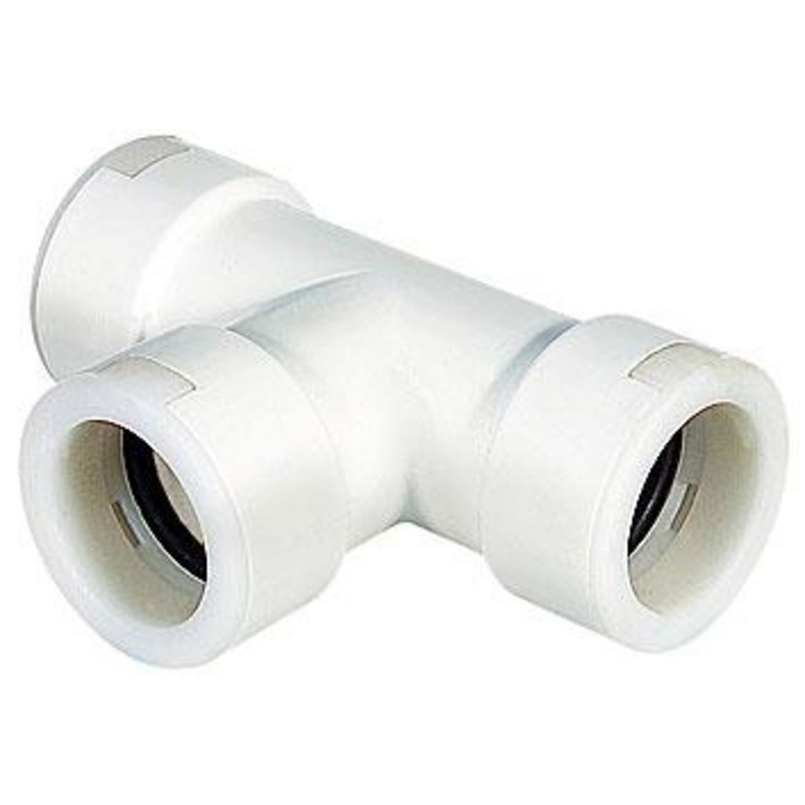 Manchet T-stuk 20mm wit RDP20-T condensafvoer VVE=160