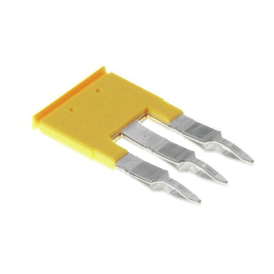 Dwarsverbinder (terminal) Plugged geel 32 A p: 3 VVE=60