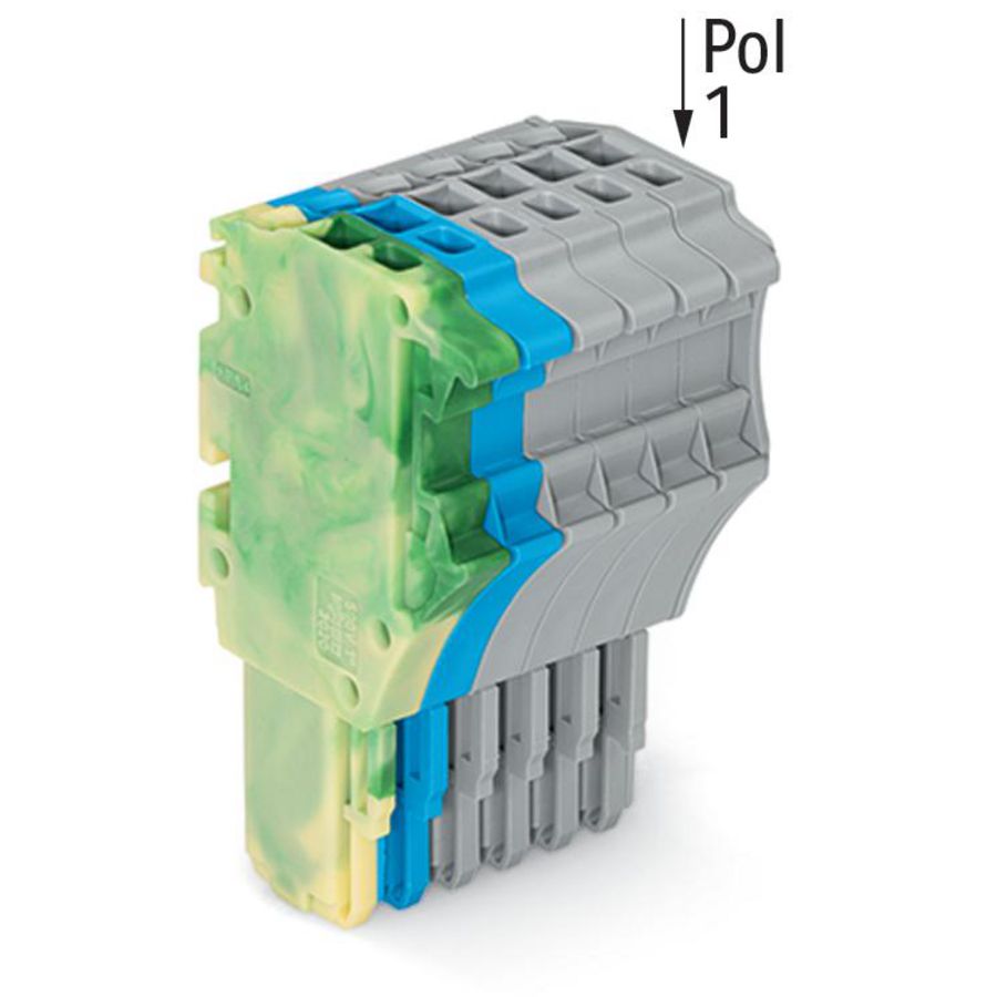1-draads FE steker 1,5mm² 2020-106/000-039 VVE=25