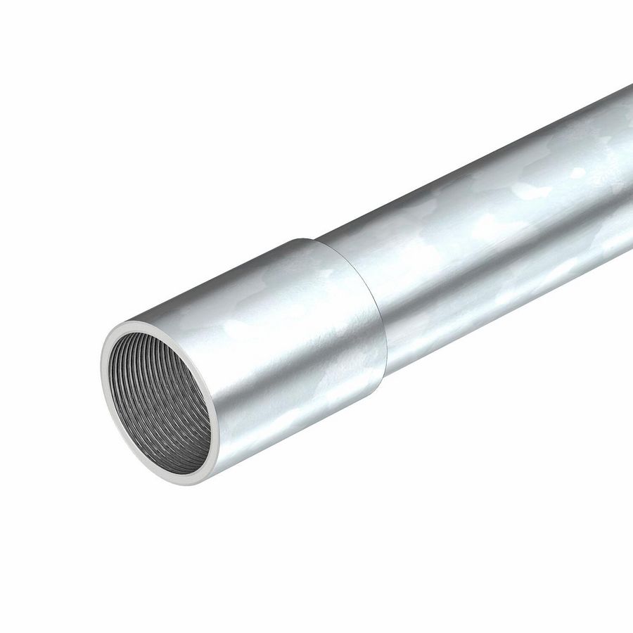 Lengte a 3m. buis draadeind M16x1,3mm staal verzinkt VVE=10