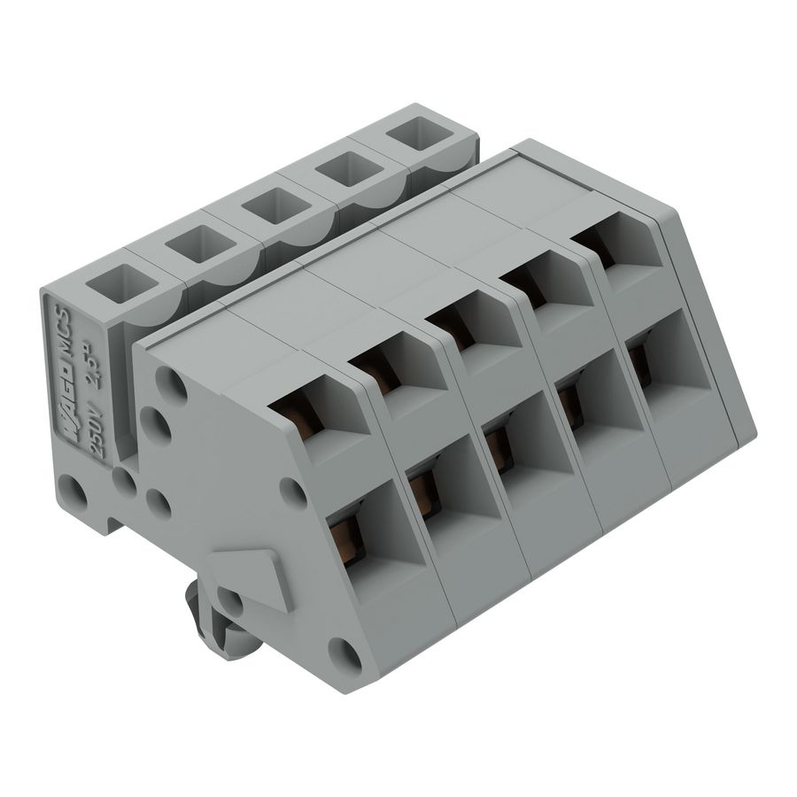 1-draads FE steker HA 2,5mm² grijs 731-505/008-000 VVE=50