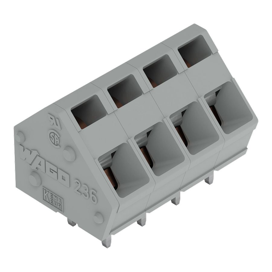 THR-printklem 2,5mm² raster 5mm zwart 236-404/334-604 VVE=55