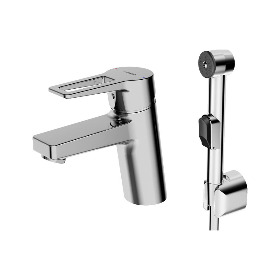 Twist bidetta wastafelmengkraan vaste uitloop zonder  boorgat 09302205