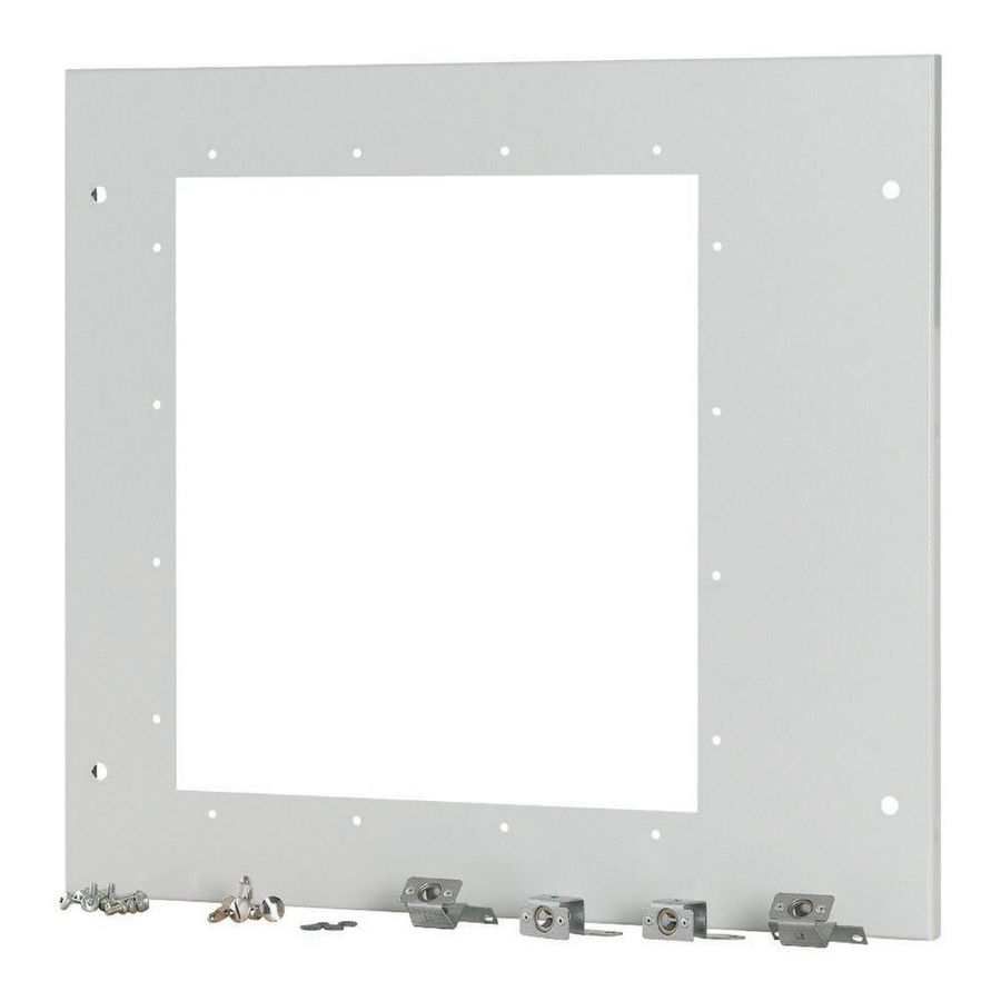 XT-XP frontplaat voor IZMX40 uitrijdbaar HxB=550x600mm