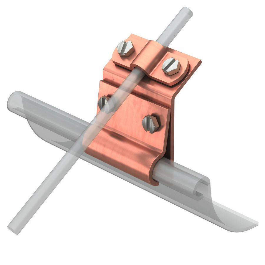 Gootklem 8mm koper VVE=10