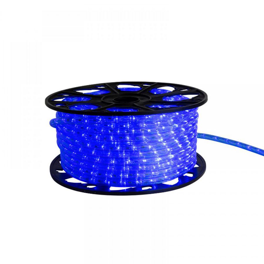 Lichtslang LED 230V horizon L=50mtr. . PVC blauw