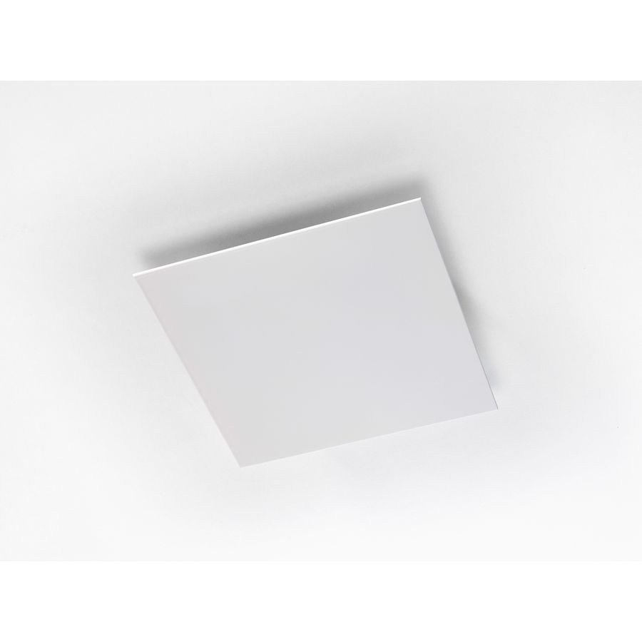 Vent Design Vierkant Standaard (afvoer) alu wit 125mm