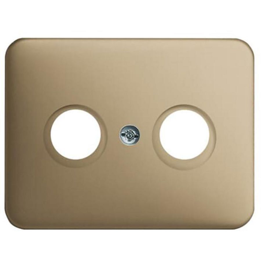 Centraalplaat antenne a-brons (1743-21)