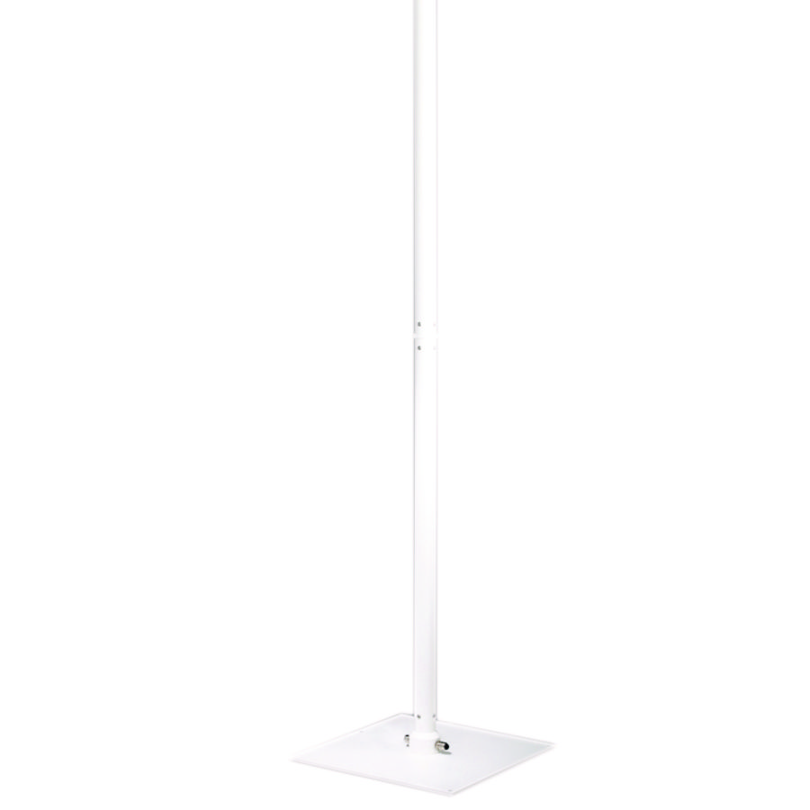 Vloerstandaard alu. wit v. terrasverwarmer E-Comfort Oasi