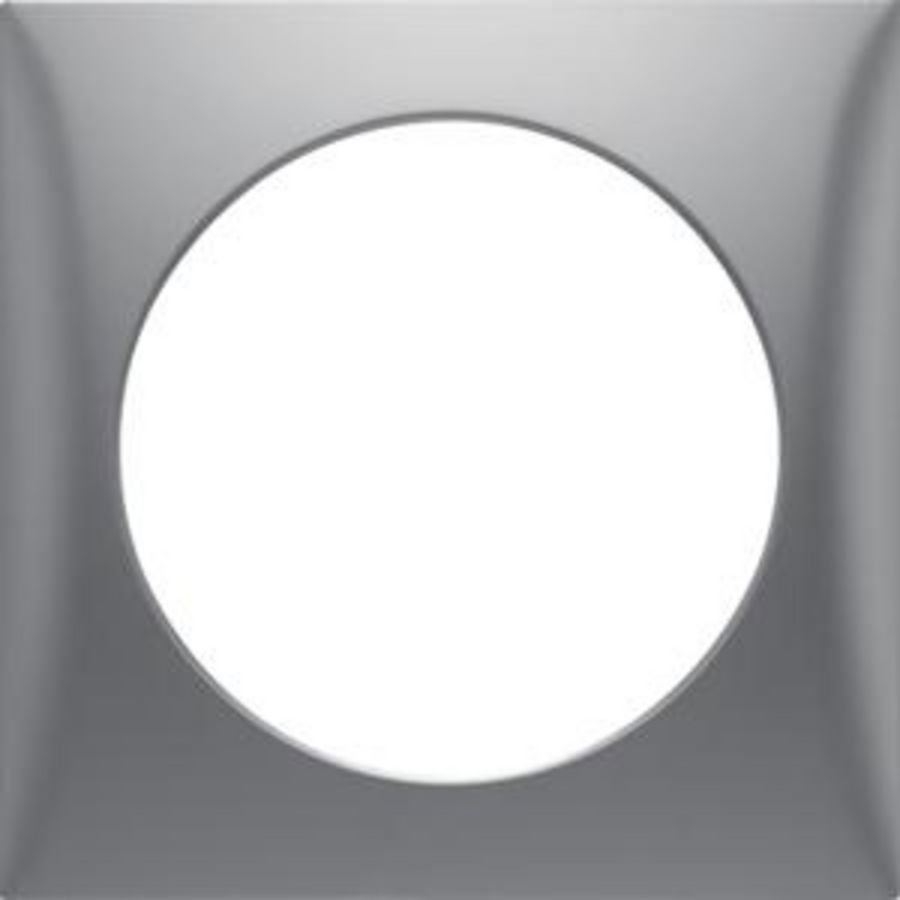 Afdekraam 1-v berker Integro flow chroom mat gelakt