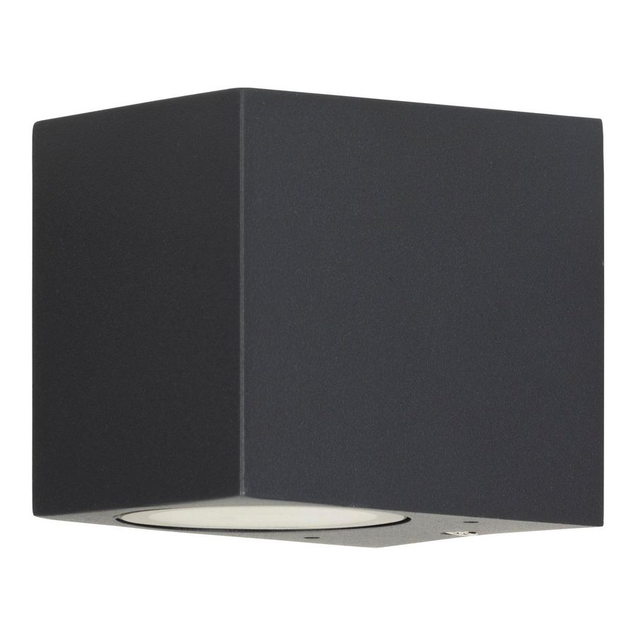 Verlichtingsarmatuur GU10 Wall Lamp Outdoor 1x Square IP44