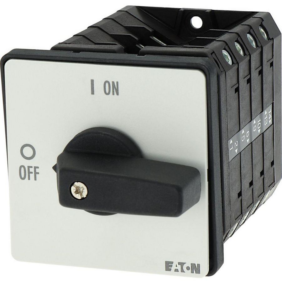 Aan-Uit-schakelaar 6-polig +1MC+1VC 100A 90° inbouw 207412