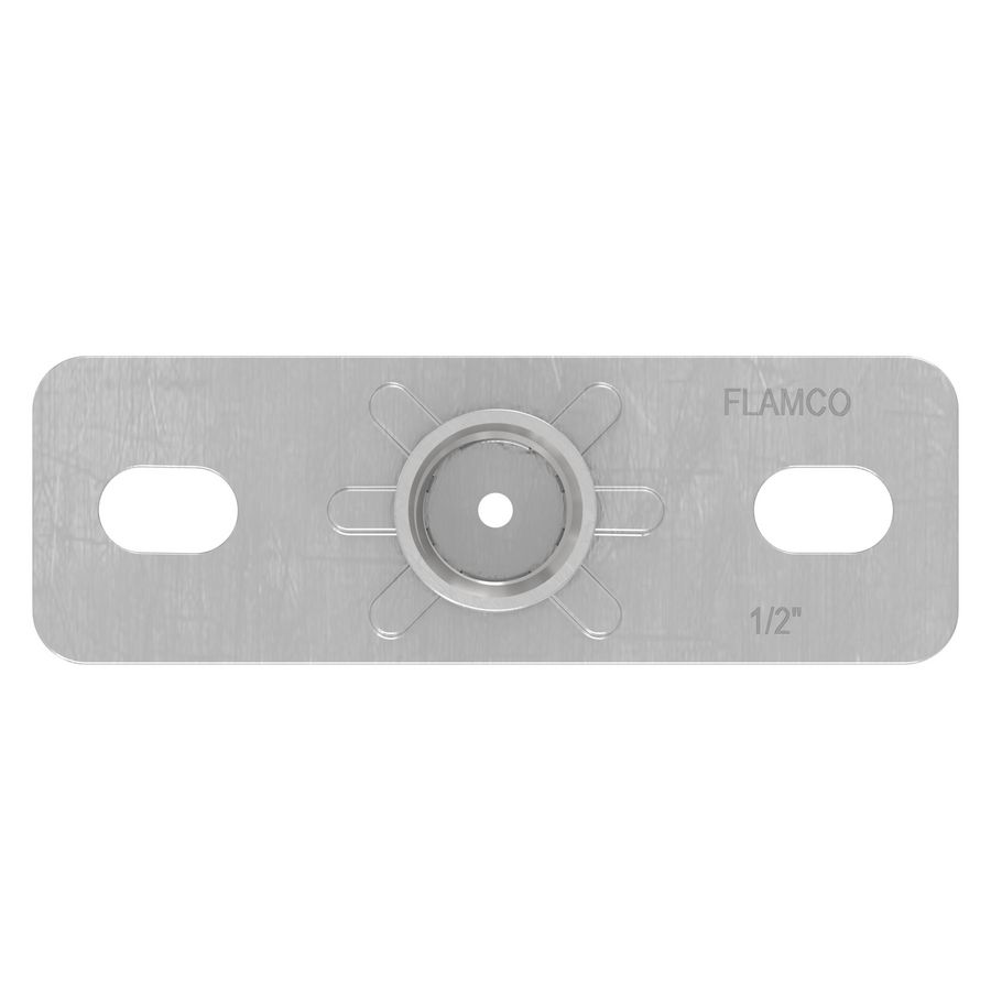 Bevestigingsplaat GP 1/2"-M10-120x40mm Fastfix VVE=50