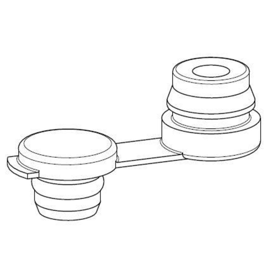 Stop uitlaatstomp incl tule S4521600