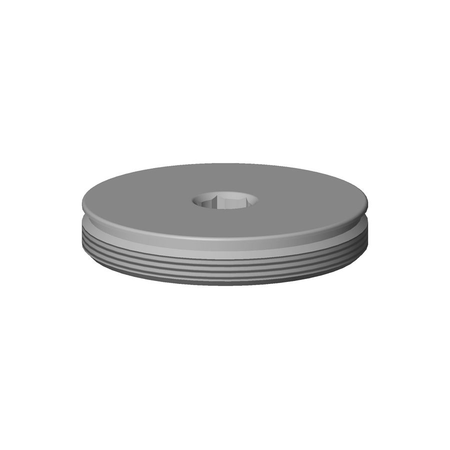 Afdekplaat 44X8mm-BG