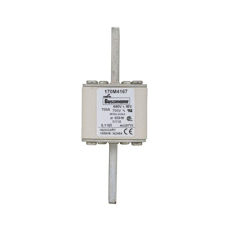 Zekering hoge snelheid 700A AC 690V 200kA 1 53x66x138 VVE=3