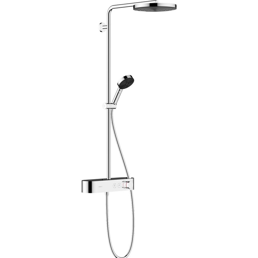 Pulsify S Showerpipe 260 1 straalsoort met ShowerTablet Select 400 chroom