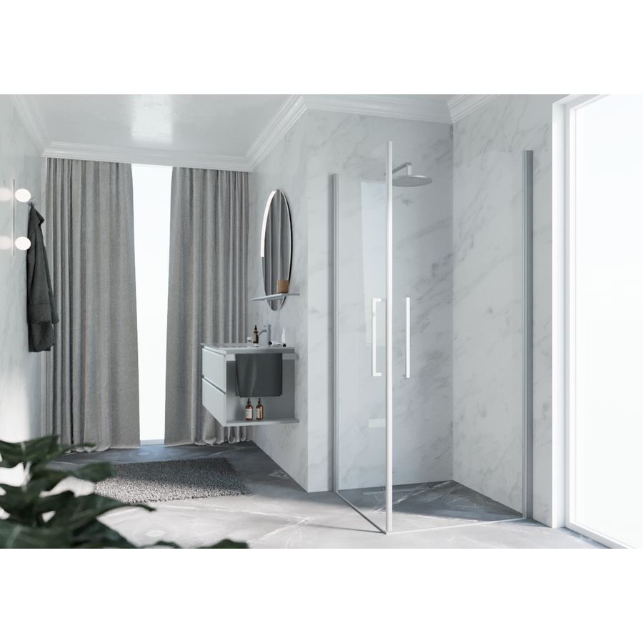 Hoekinstap YPLUS2G 1010-1030x2000mm matchroom helder