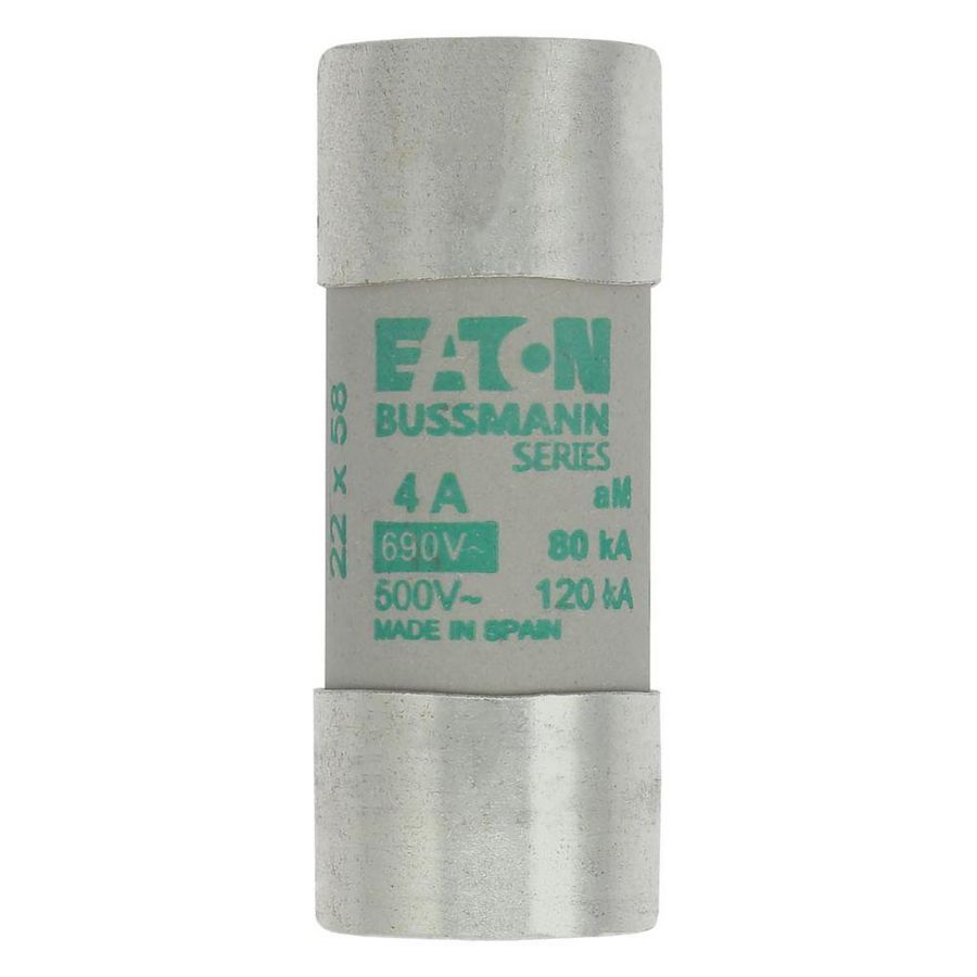Zekering laagspanning 4A AC 690V 22x58mm aM IEC VVE=10