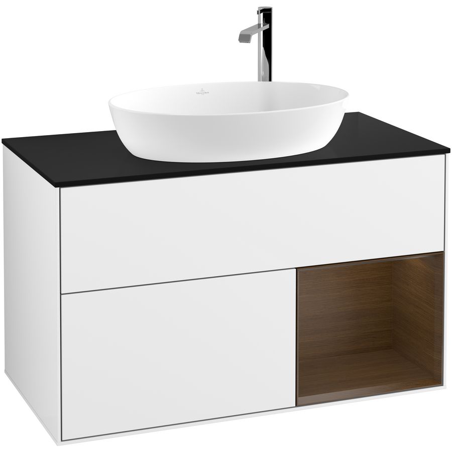 Wastafelonderkast Finion 1000x603x501mm G.White.L G902GNGF