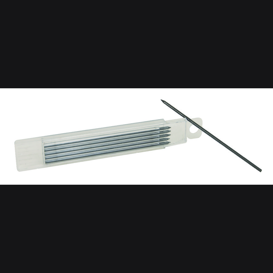 Koker a 6st. navullingen grafiet-universeel tbv diepgat aftekenpen art.nr. 150044