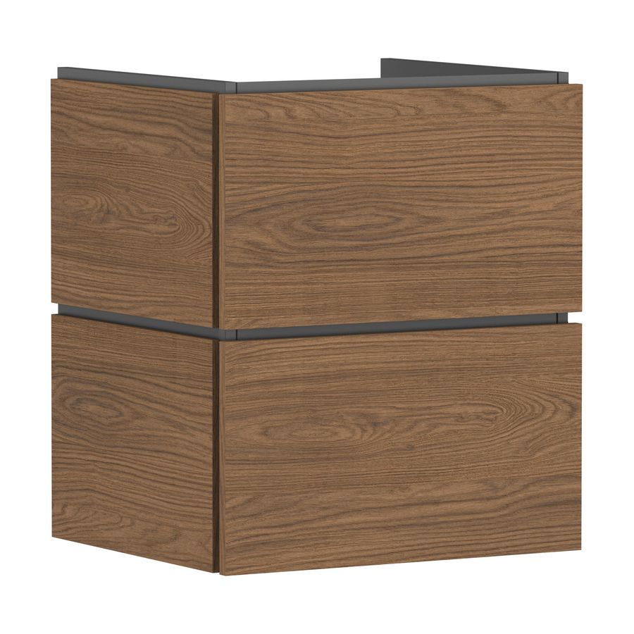 Badmeubel Xilesa E 530/470+2 lades PushOpen wastafel CAO