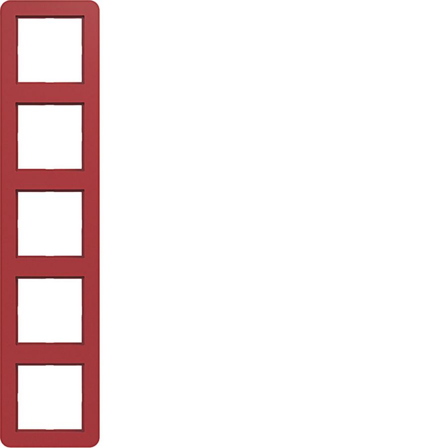 Afdekraam 5-voudig C.1 rood glanzend