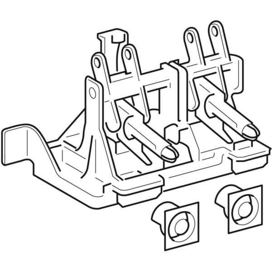hefboommechanisme sanitairmodule Universal