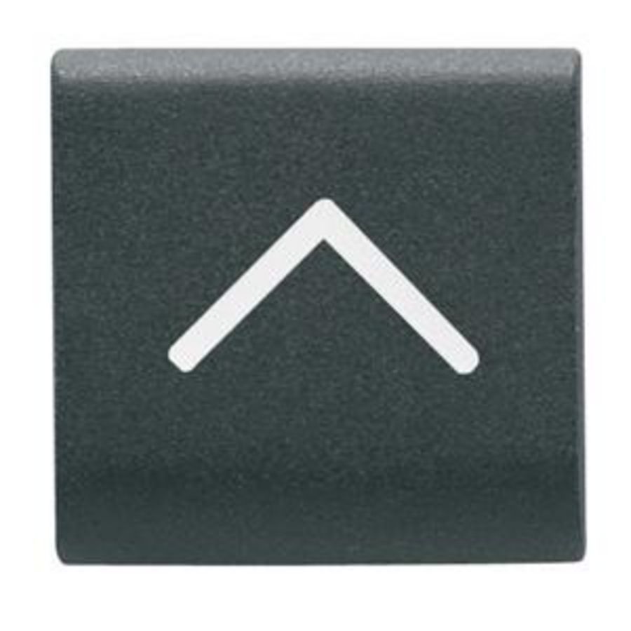 UITWISSELBARE DRUKKNOP-22 X 22 mm-VERTICAAL PIJLTJE-SA VVE=4
