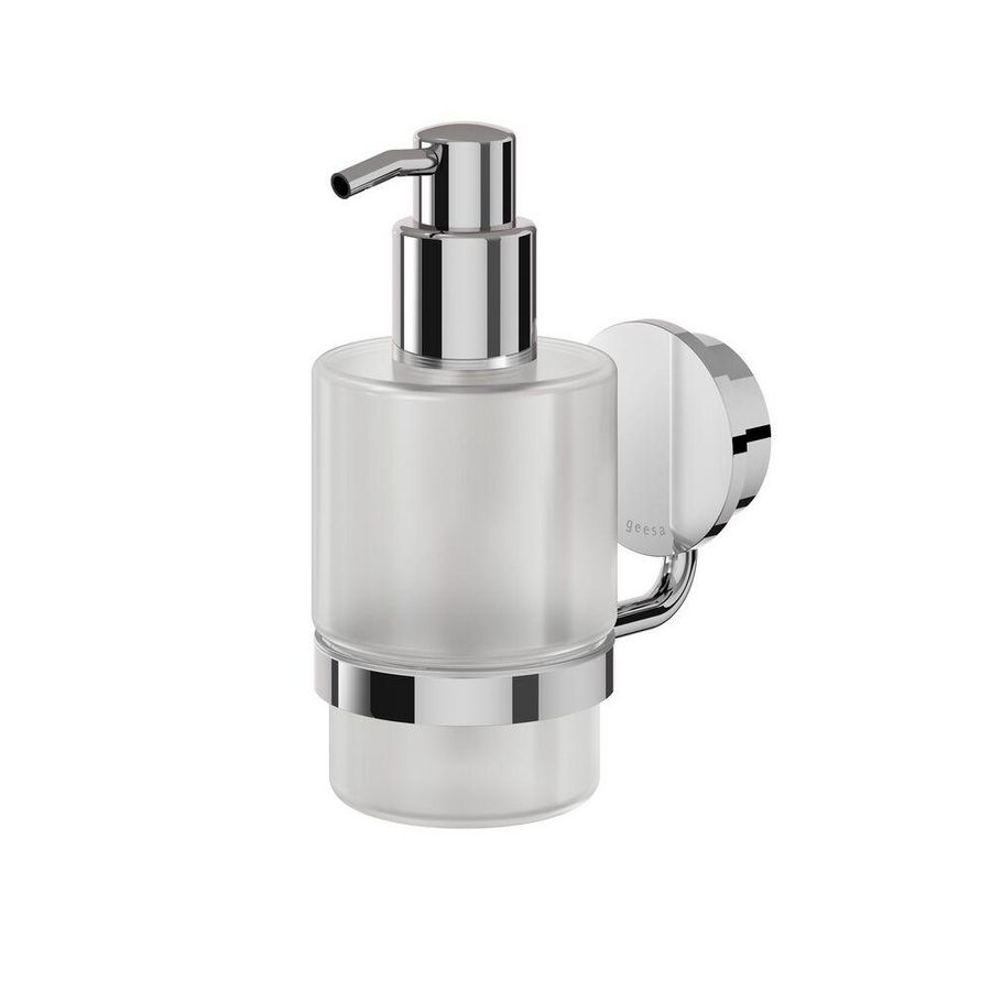 Zeepdispenser 200ml. met wandhouder Chroom OPAL