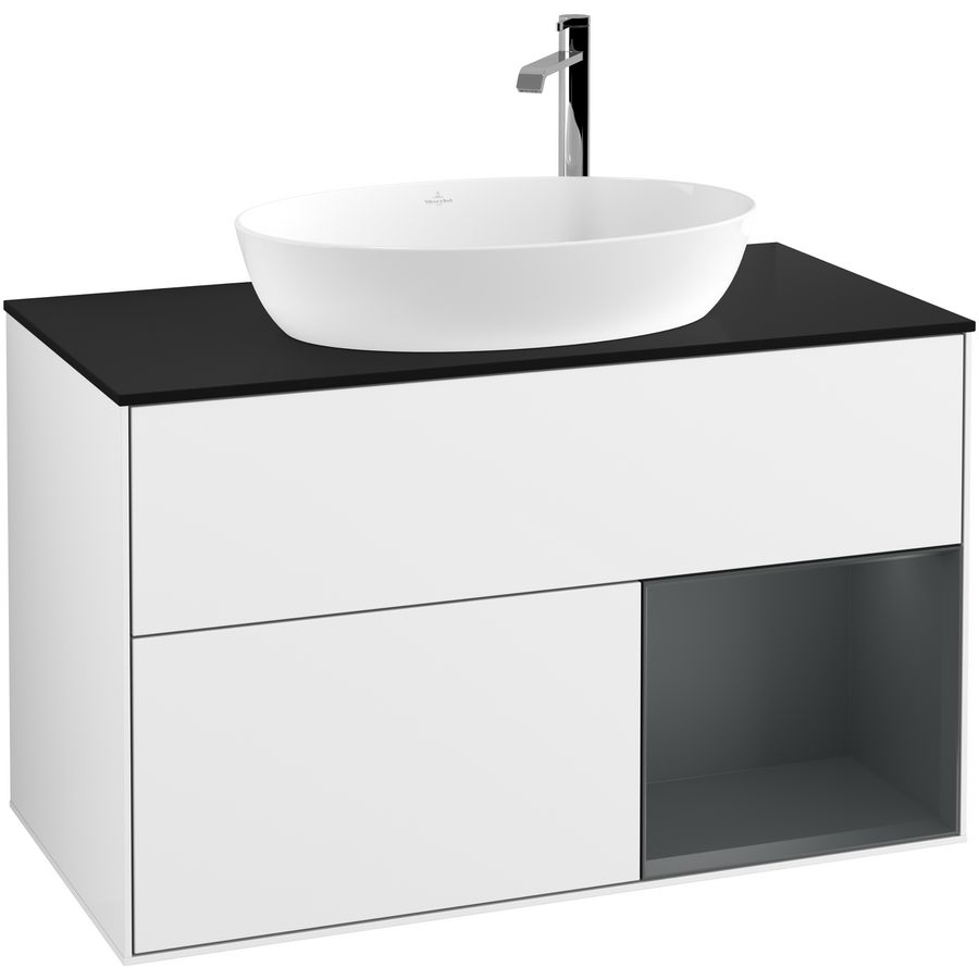 Wastafelonderkast Finion 1000x603x501mm G.White.L G902HGGF