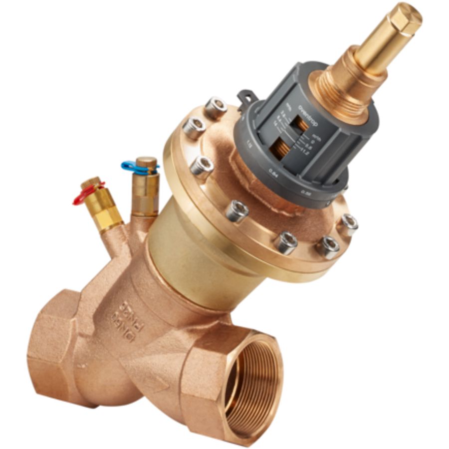 Inregelafsluiter Cocon QTR PN25 DN50 brons