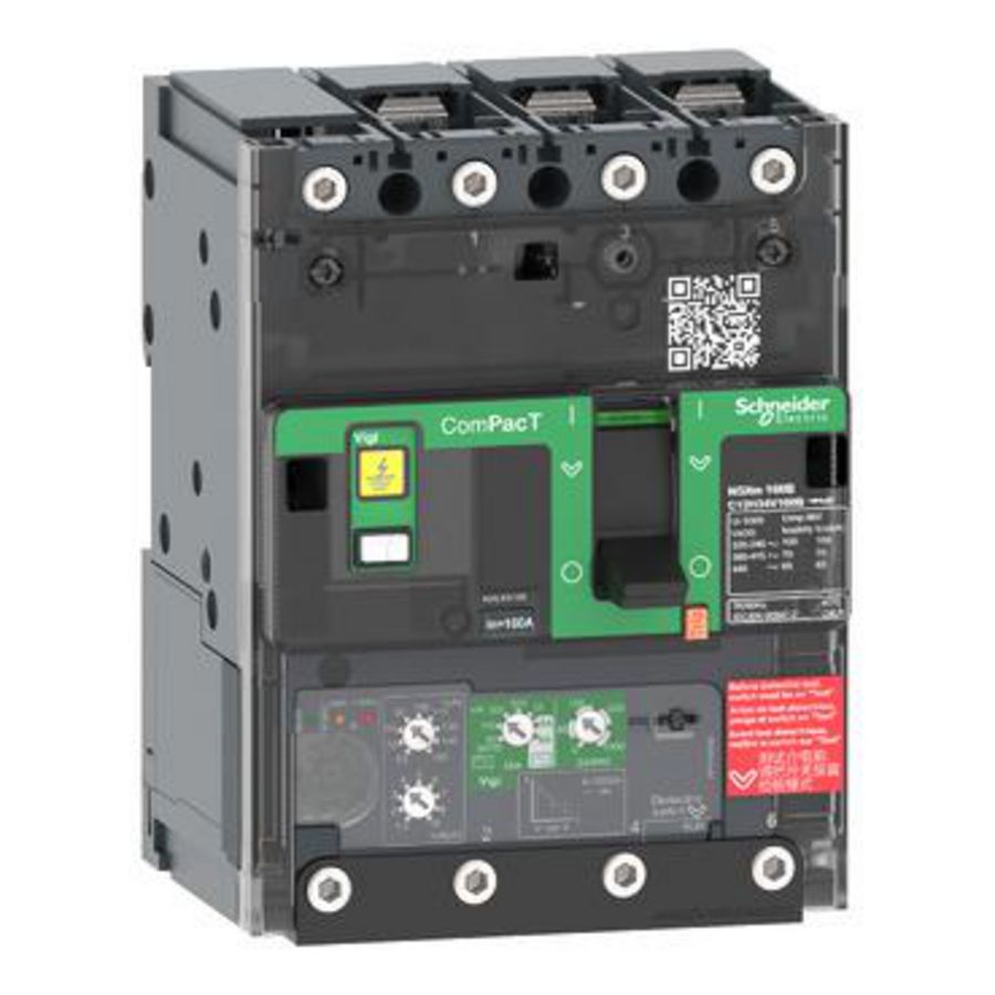 Vermogenschakelaar NSXm160B 25kA AC 3P 160A 4.1 ComPact