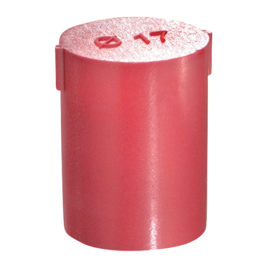 Blindstop kunstst 17mm tbv Wiska SPRINT kabelwartels VVE=50