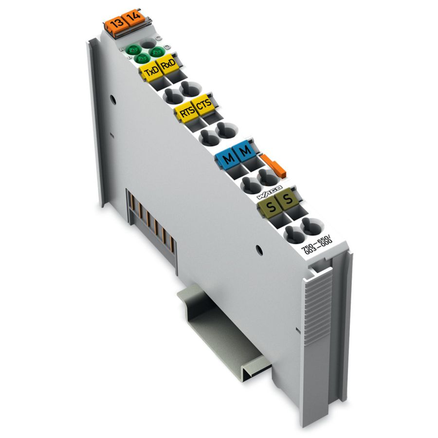 Seriele interface RS-232 C Instelbaar lichtgrijs