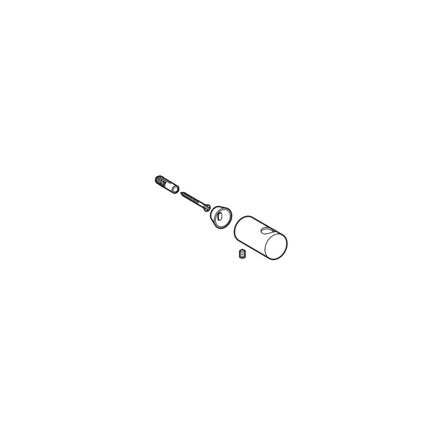 Glijstanghouder verstelbaar 59913859