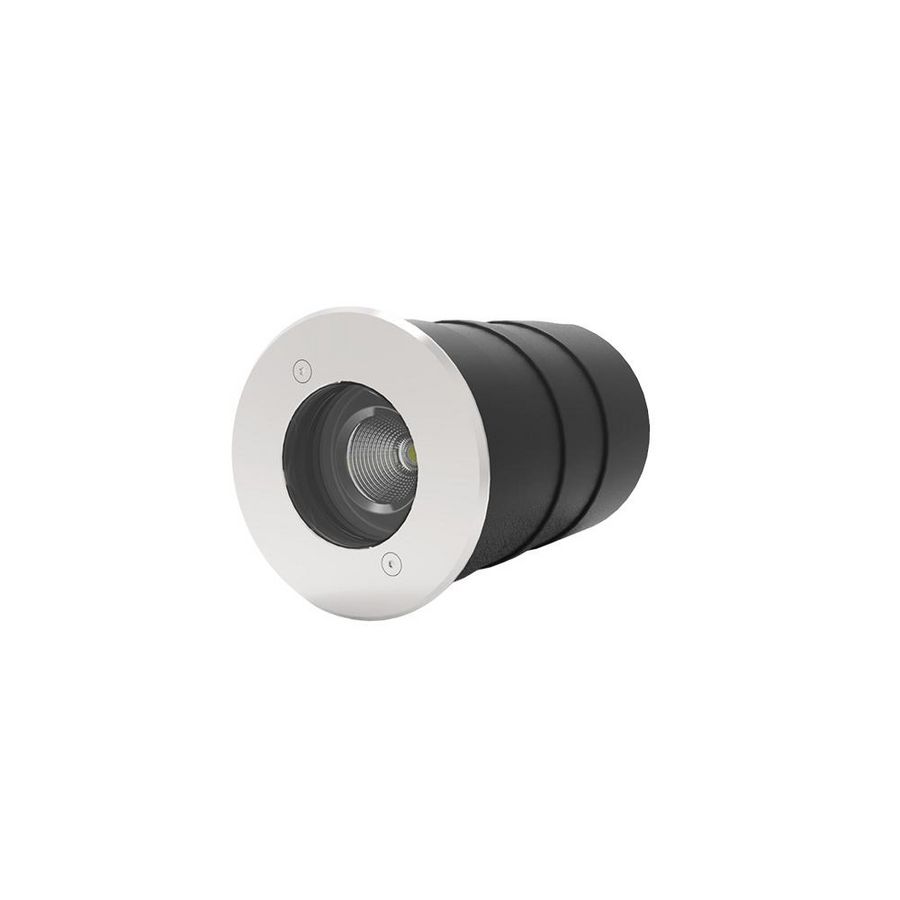 Grondspot 230V 123mm 16W 3000K kantelbaar dimbaar